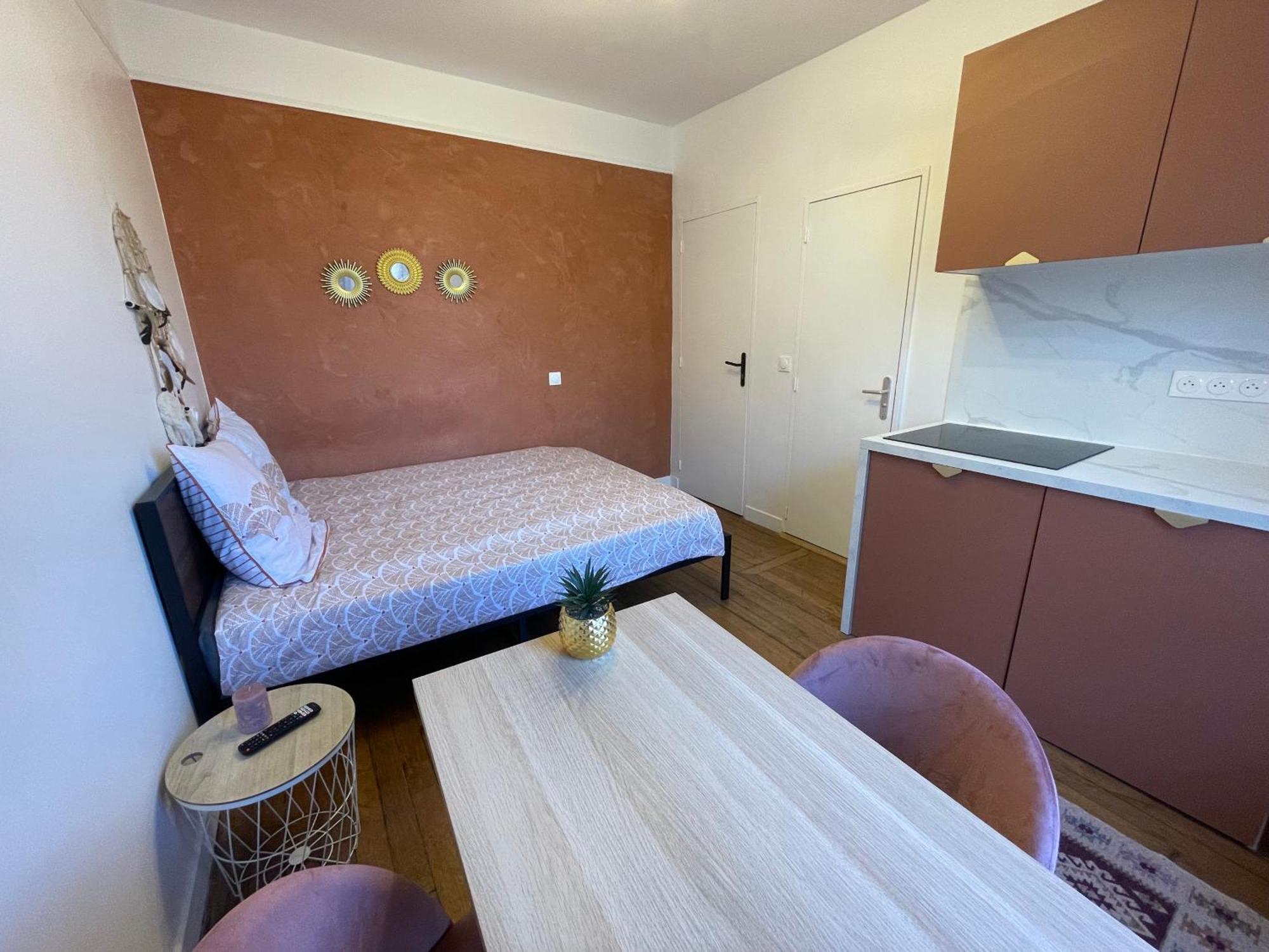 Studio Art Deco : Proche Paris Ivry-sur-Seine Exteriör bild